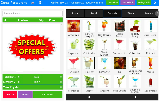 POS Cloud Software Eazy-POS Deluxe Edition